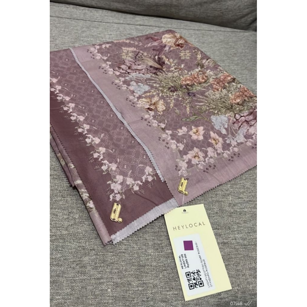 Scottish scarf dual plat gold