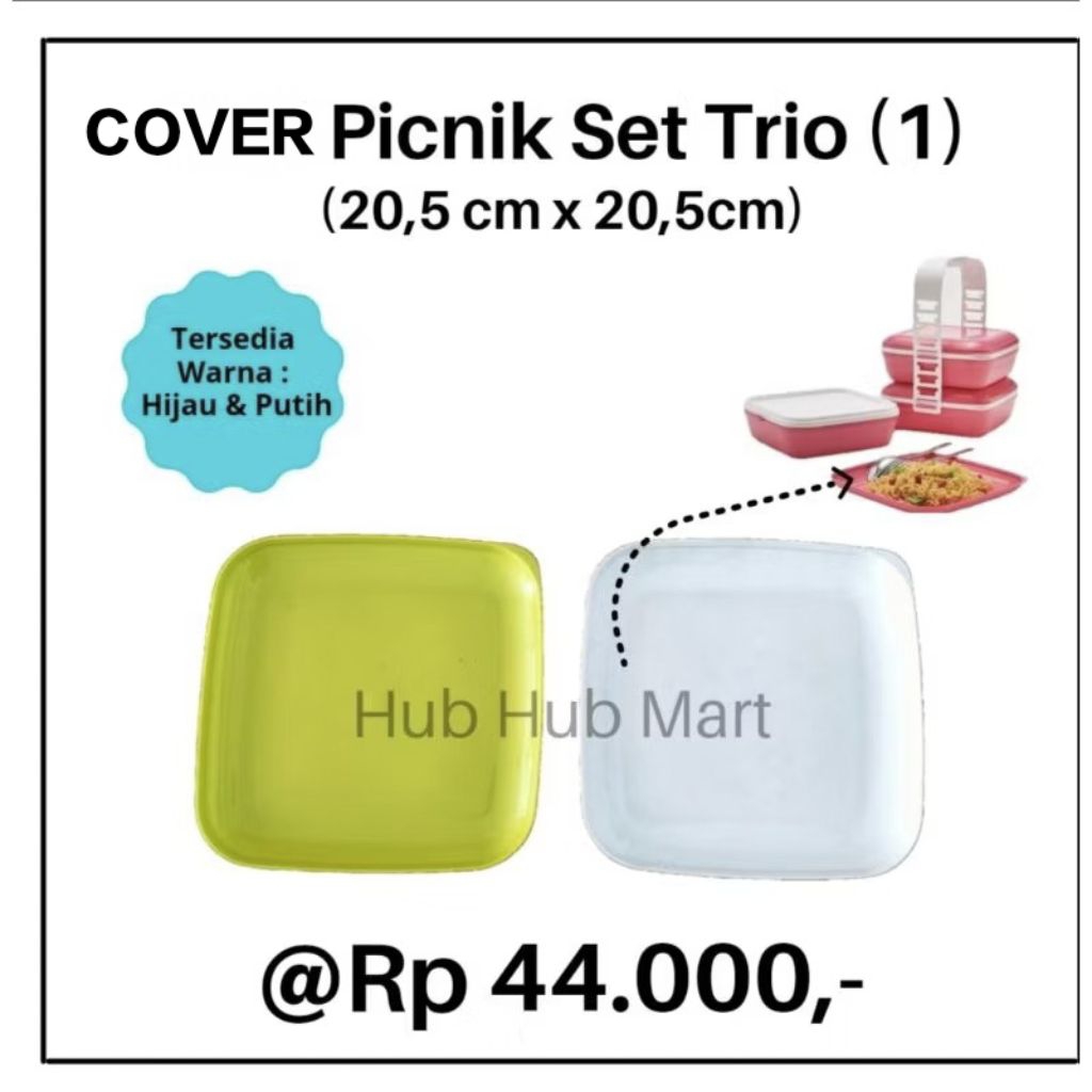 Cover Picnic Set Trio Tupperware (1)