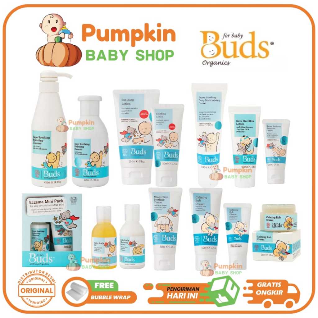 Buds Soothing Organics All Varian - Buds untuk kulit Sensitif Eksim Eczema
