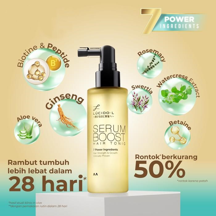 LUCIDO-L Serum Boost Hair Tonic 60ml