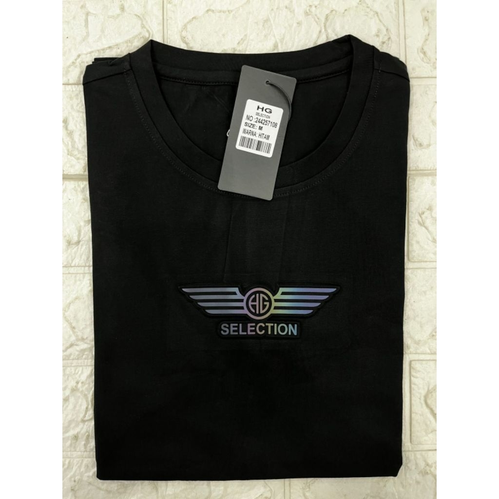 Kaos Oblong Hugo Selection Pria Original Terbaru