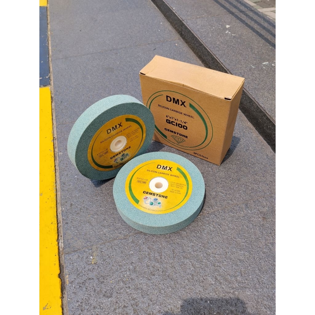 Batu Gerinda Asah 6" DMX Batu Asah Poles Hijau 6 inch