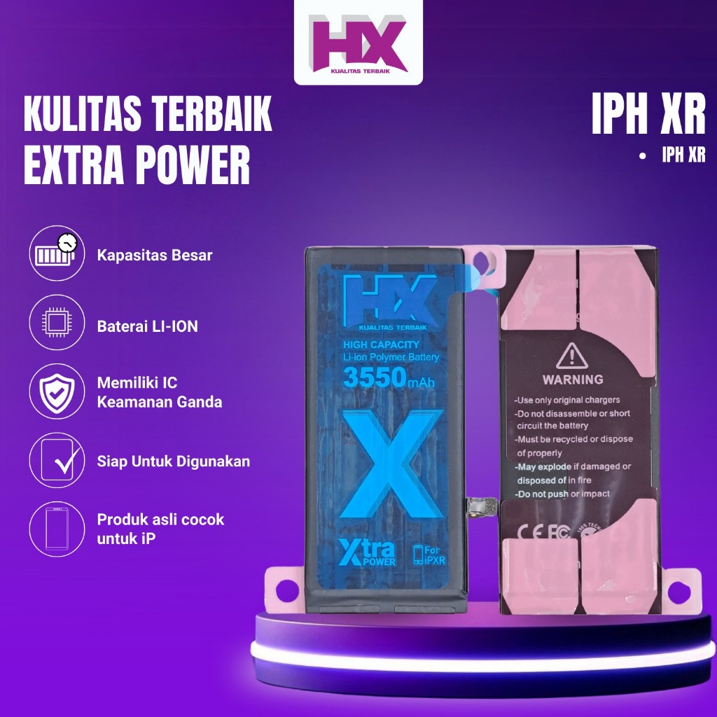 BATTERY HX IPHONE XR