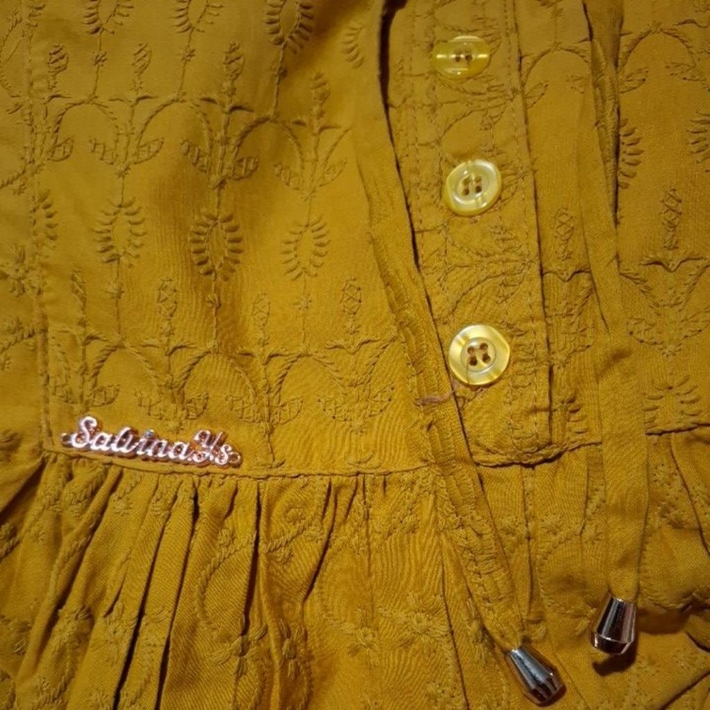 MIDI BORDIR/GAMIS RAYON UNIQLO ORIGINAL BY SALVINA YS