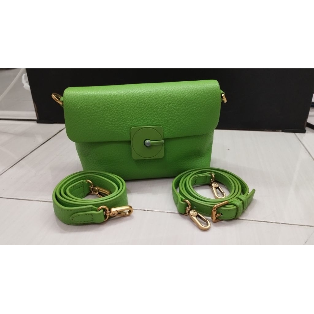 preloved tas hijau