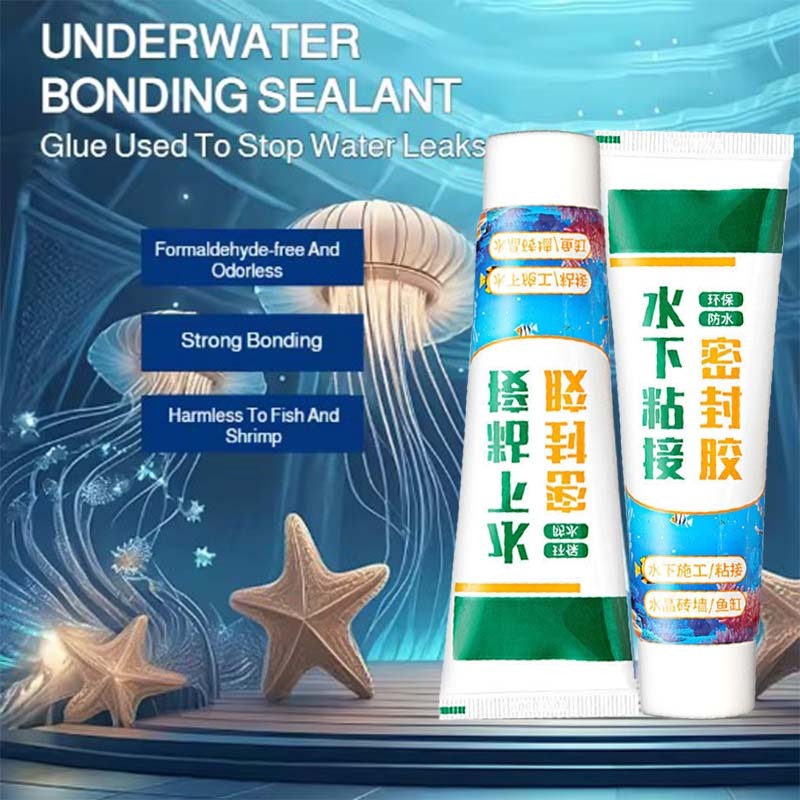 120ml Sealant Bawah Air Lem Sealant Lem Aquarium Anti Bocor Waterproof Sealent