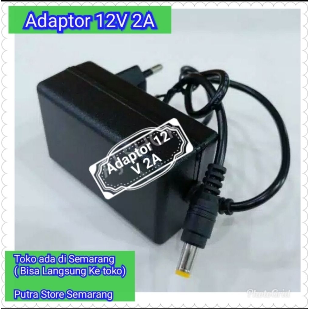 Adaptor 2A 12 V  2 Ampere 12 Volt Adaptor 12V 2A adaptor 12 volt 2 ampere adaptor dvr adaptor cctv d