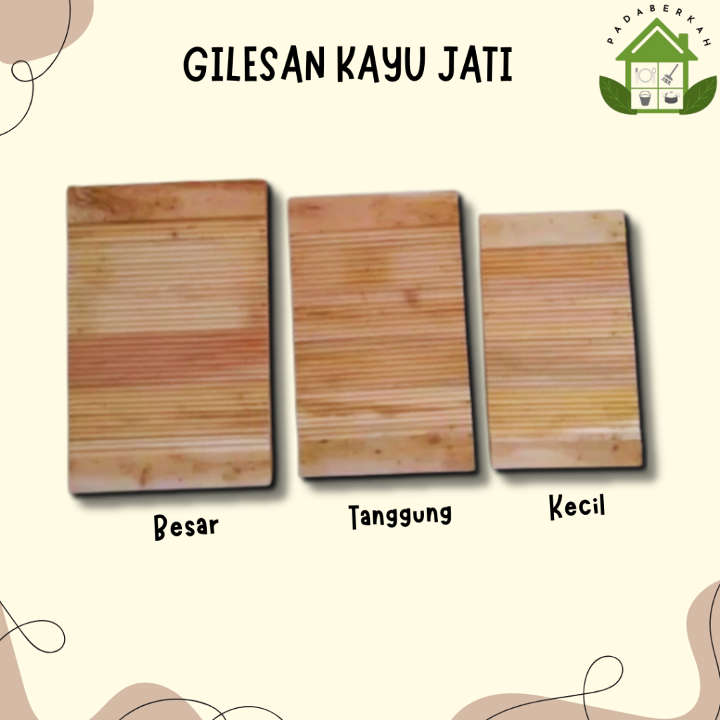 Gilesan Kayu Jati Penggilesan Papan Cuci Kayu Besar Papan Cuci Baju Kayu Papan Gilasan