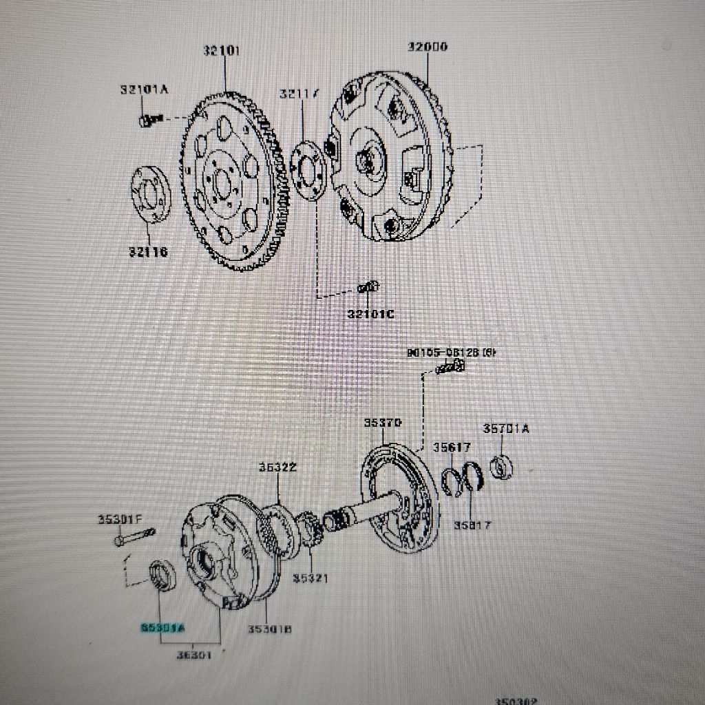Seal Converter Matic Toyota Kijang Kapsul Kf70 Kf80 Ori 90311-38082