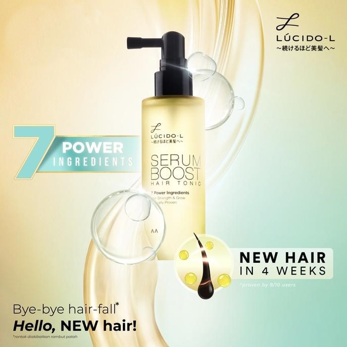LUCIDO-L Serum Boost Hair Tonic 60ml
