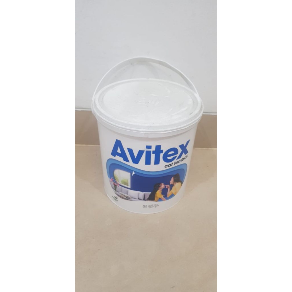 Cat tembok avitex super white
