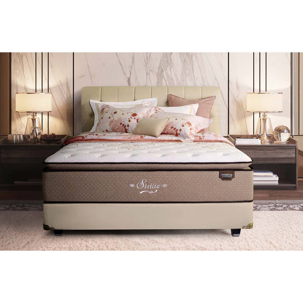 Springbed Florence Sisilia latex pocket spring