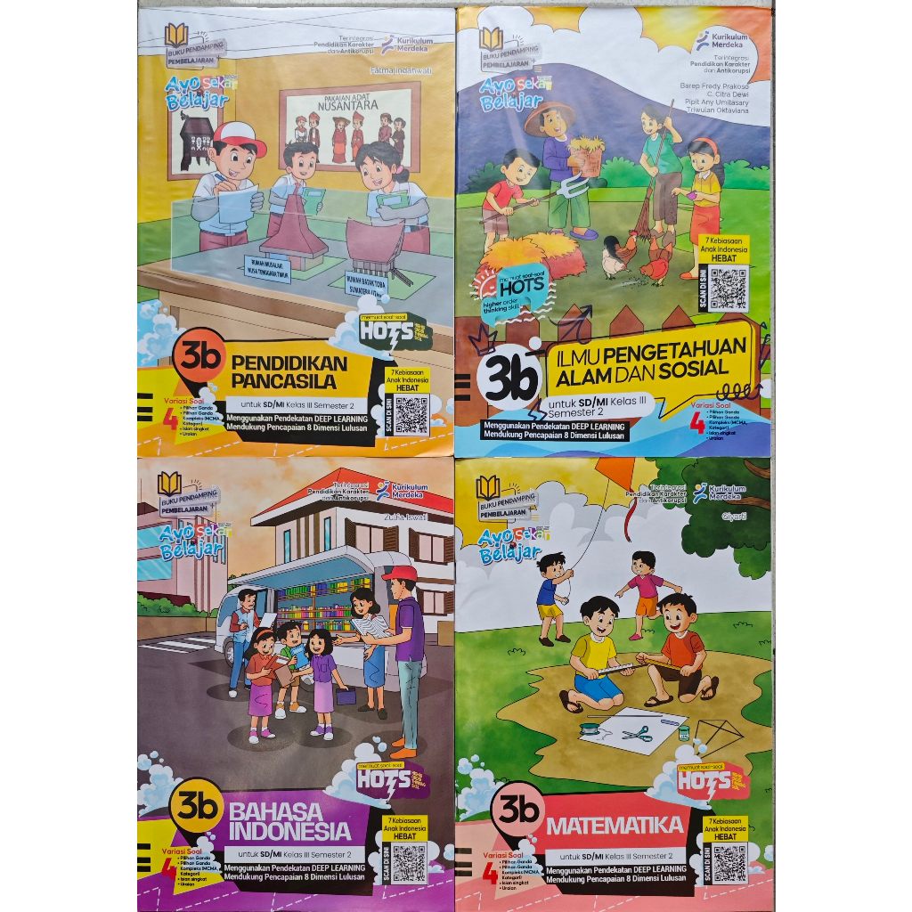 LKS SEKAR KLS 3 SD SM 2 (GENAP) MATEMATIKA, BAHASA INDONESIA, IPAS. PENDIDIKAN PANCASILA. THN 25-26 