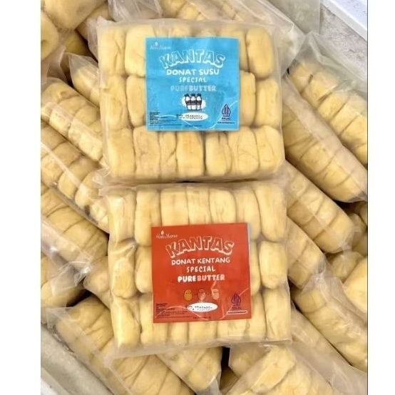 [Bandung] DONATKANTAS  SUSU / DONAT KENTANG / ISI 21 PCS / DONAT FROZEN