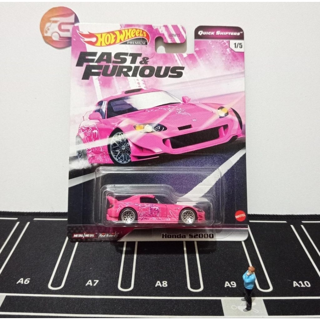 Hot Wheels Premium Honda S2000 Suki Quick Shifters Fast Furious - Hotwheels