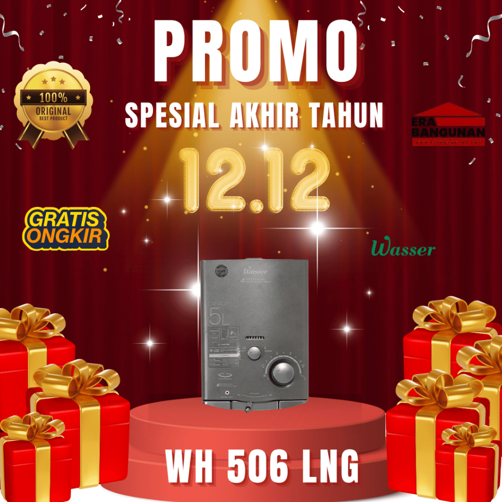 Water Heater Wasser Gas Alam / LNG WH 506 gas alam