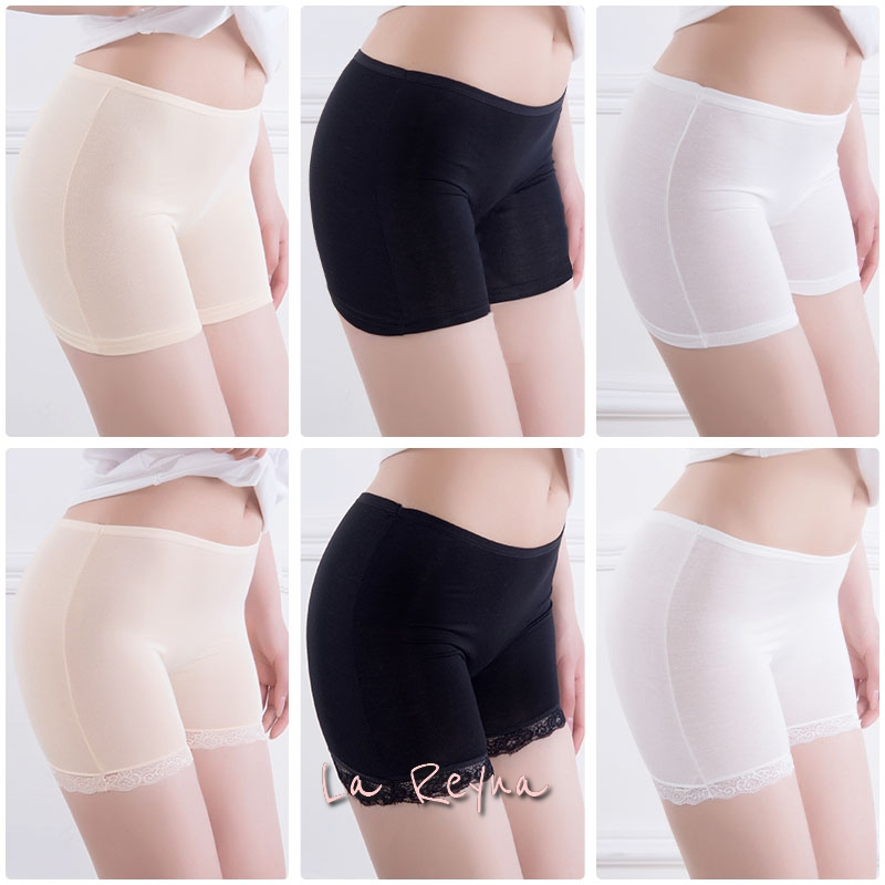 Lareyna Celana Dalam Wanita Seamless Boxer Sexy Bamboo Charcoal Fiber CD021