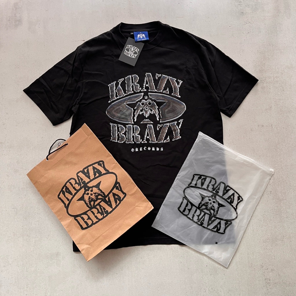 tshirt KRAZY BRAZY MERCH ORIGINAL