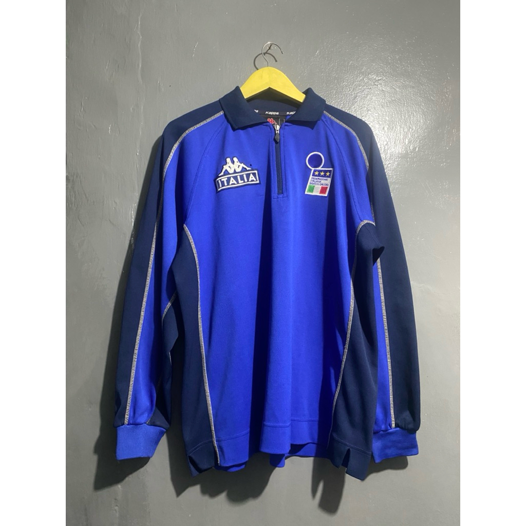 Vintage 2000s Kappa Italy Euro Training Zip Track Jacket