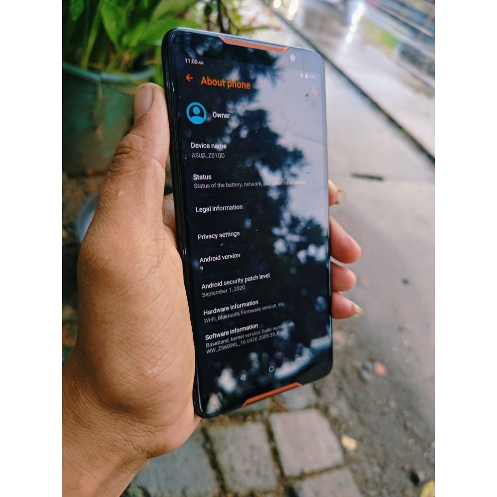 LCD ASUS ROG 1, LCD ASUS ROG PHONE 1 ORIGINAL COPOTAN