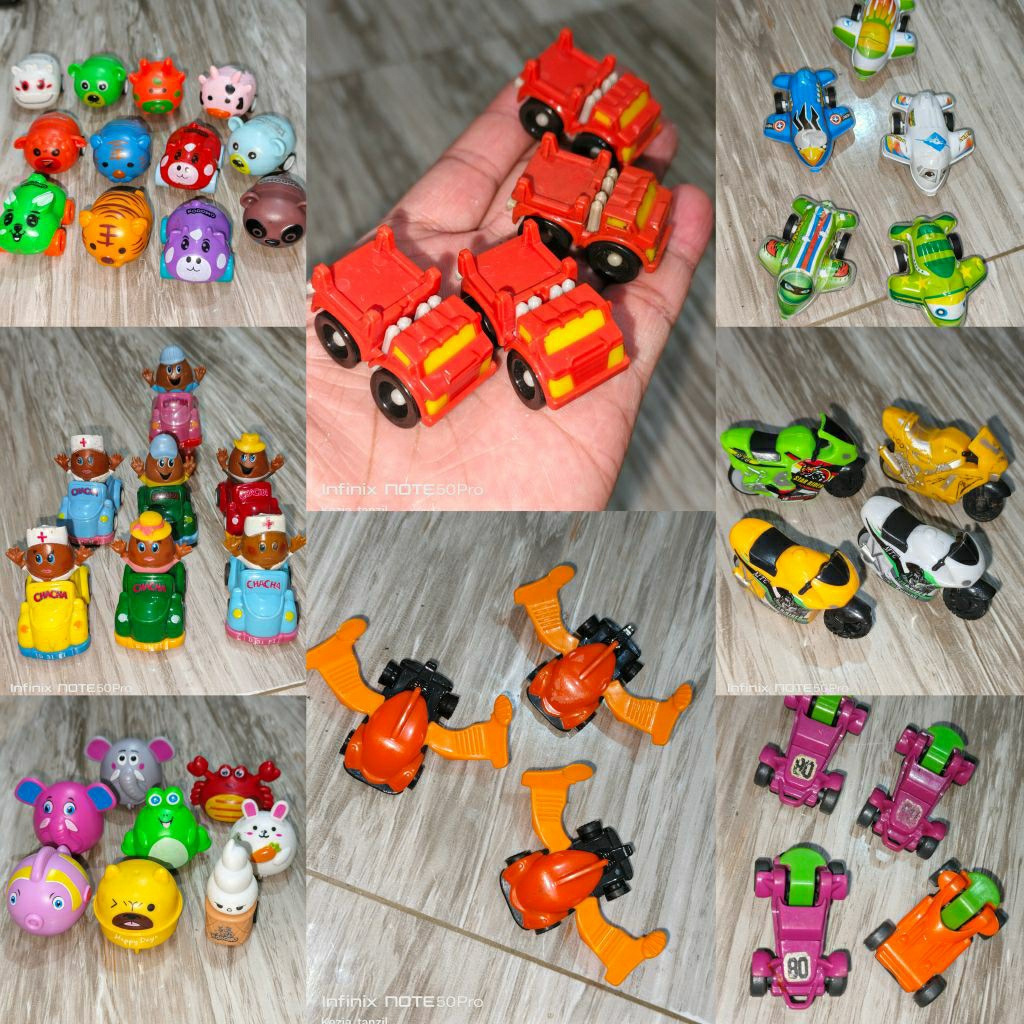 MAINAN MOBIL MOBILAN KECIL MINI KODOMO KARAKTER CHARACTER LUCU IMUT PESAWAT AIRLINES AEROPLANE PLANE