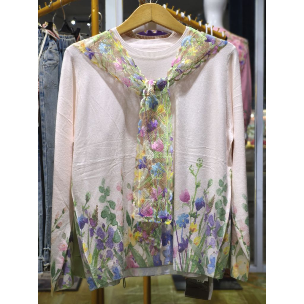 Atasan Rajut Premium/Rajut Premium/Rajut Syal/Atasan Rajut Syal Wanita