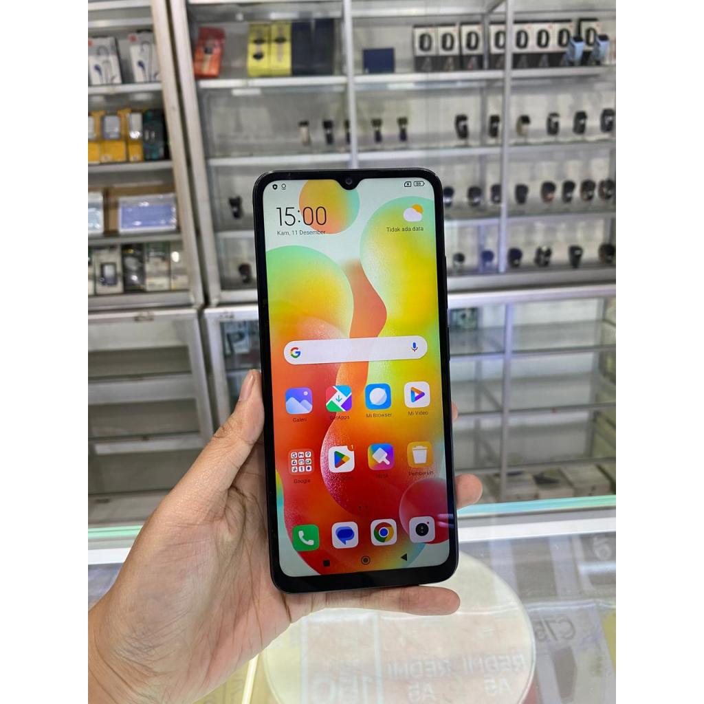 XIAOMI REDMI 12C 3/32GB SECOND SEKEN BEKAS RAM 3 INTERNAL 32