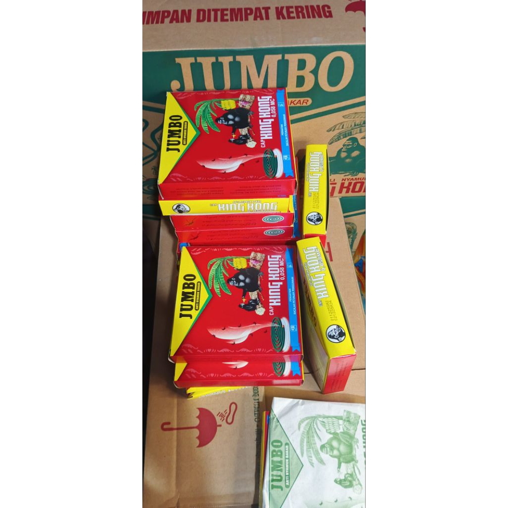 obat nyamuk kingkong //isi 60 pak 1 dus