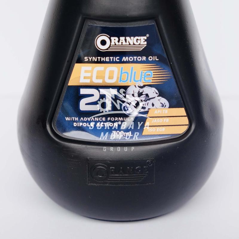 Oli 2T ECO Blue Samping Orange Harum Wangi 700ml 700 ml 0,7 L Liter RX King Fiz R Force 1 2 Tak