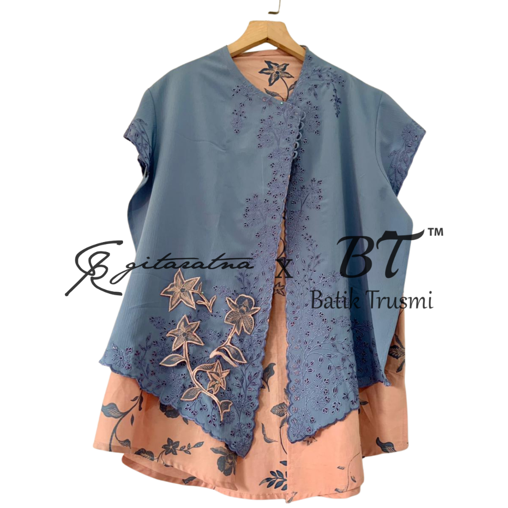 GITARATNA x BT Batik Trusmi Nirmala Outer batik atasan wanita