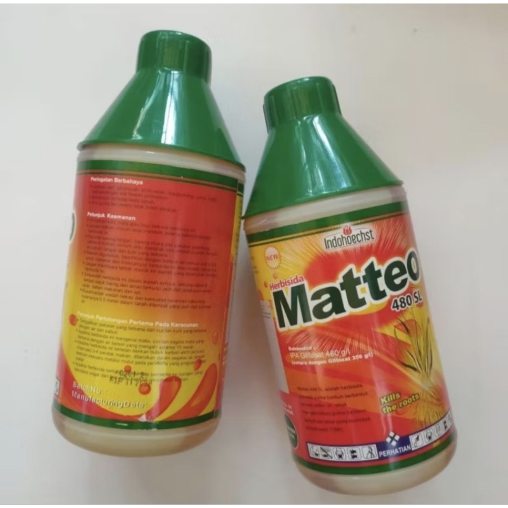HERBISIDA MATTEO 480SL (1LITER) RACUN RUMPUT