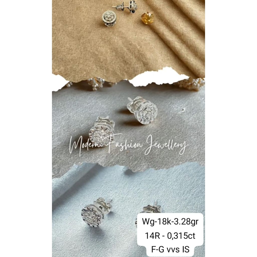 Giwang Berlian, Emas