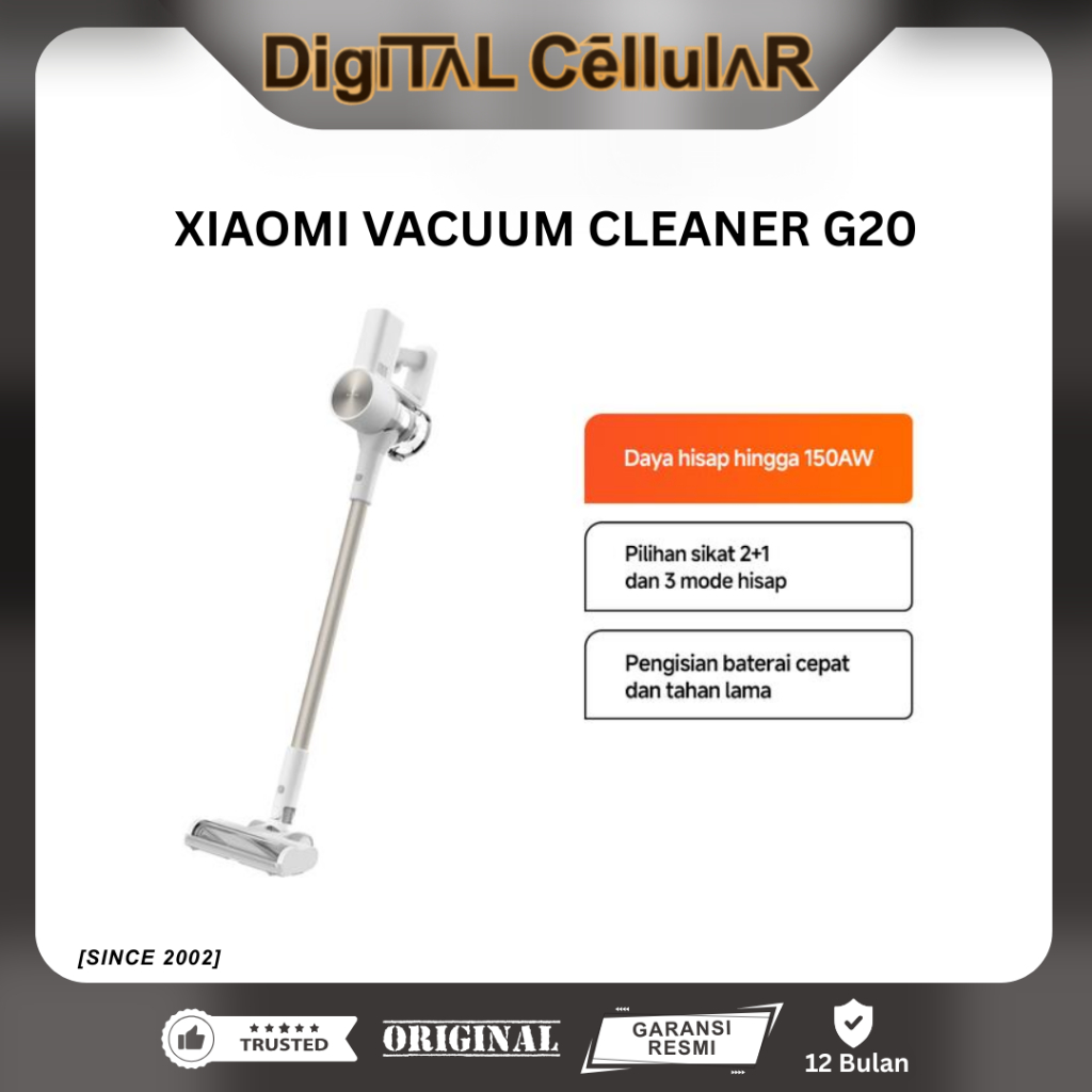 XIAOMI VACUUM CLEANER G20 | XIAOMI VACUUM CLEANER G20 LITE GARANSI RESMI
