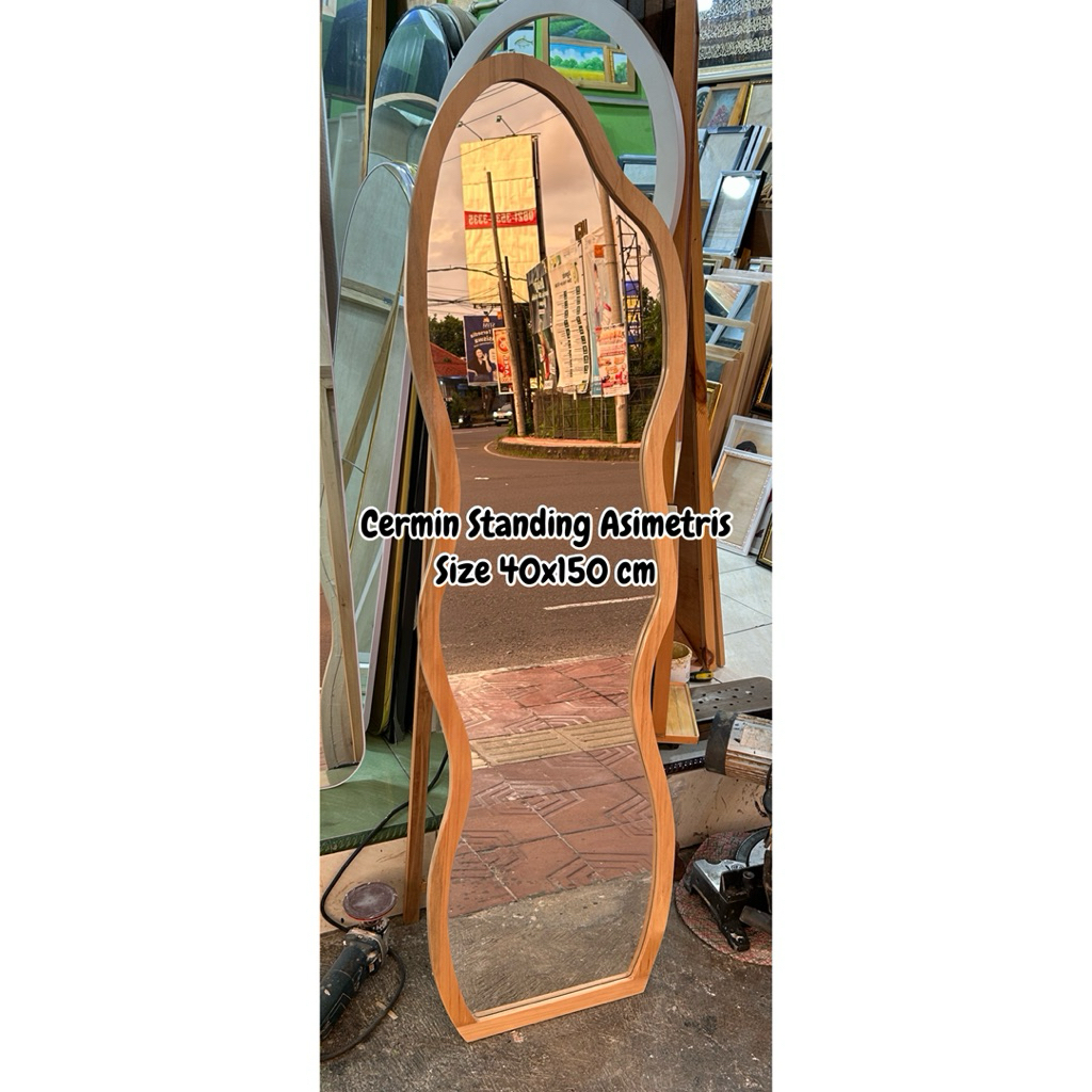 Standing Mirror Asimetris 40x150 cm