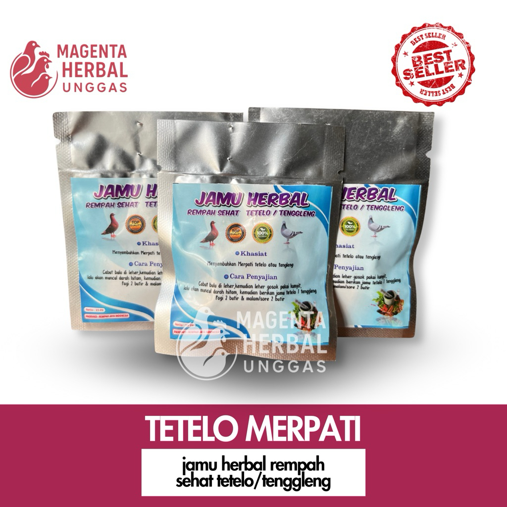 jamu herbal TETELO / TENGKLENG MERPATI | mengobati merpati tetelo / tengkleng