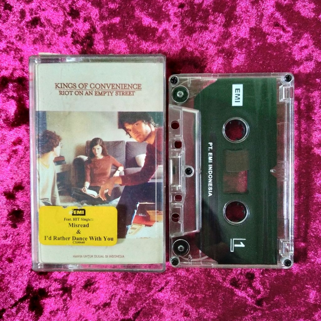 Kaset Kings Of Convenience - Riot On An Empty Street