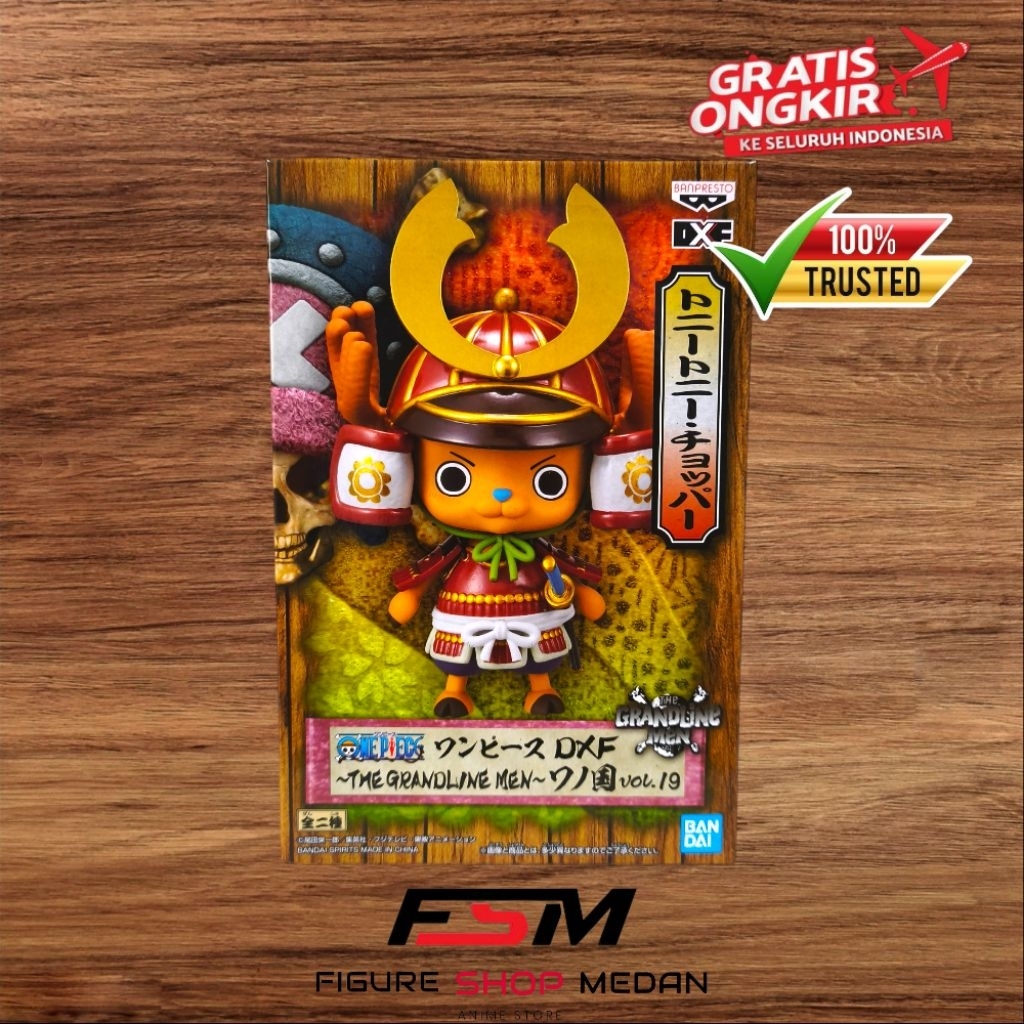DXF Figure Tony Tony Chopper The Grandline Men Wanokuni Vol.19