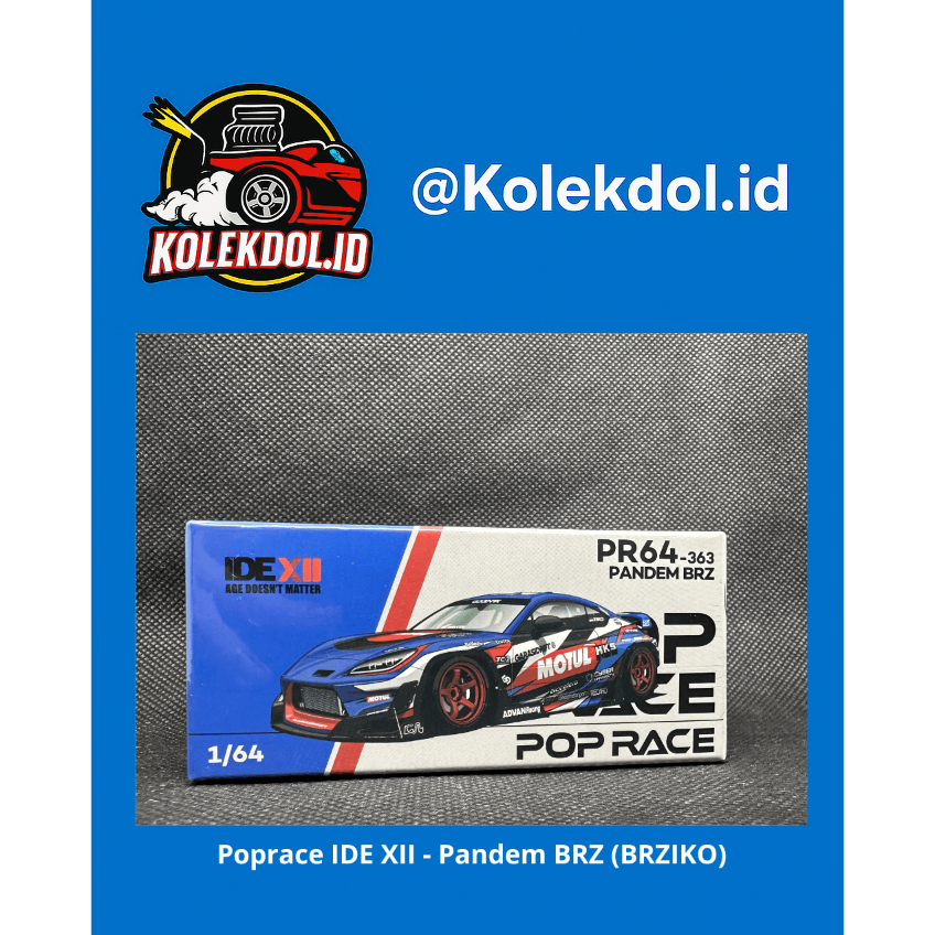Pop Race Pandem BRZ (BRZIKO) IDE XII Limited Edition PR64-363