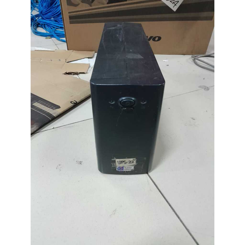 UPS VEKTOR ABLEREX 600VA (BEKAS, TANPA AKI)