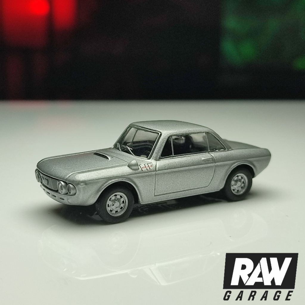 Kyosho 1:64 Lancia Fulvia Coupe HF 1.6 Silver