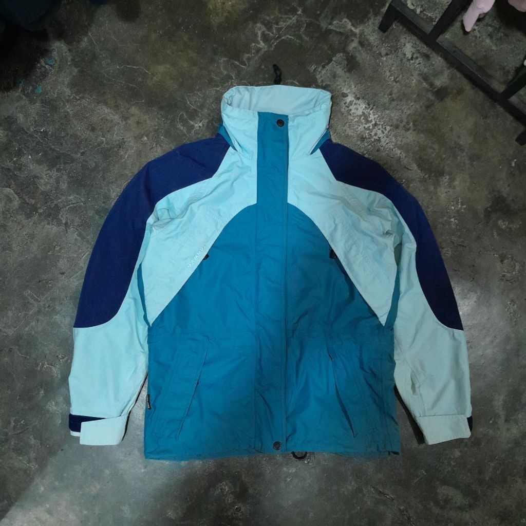 MAMMUT GORE TEX OUTDOOR JACKET BLUE GREY