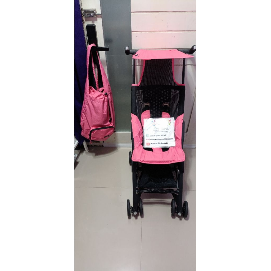 stroller pockit gen 2 3 pink