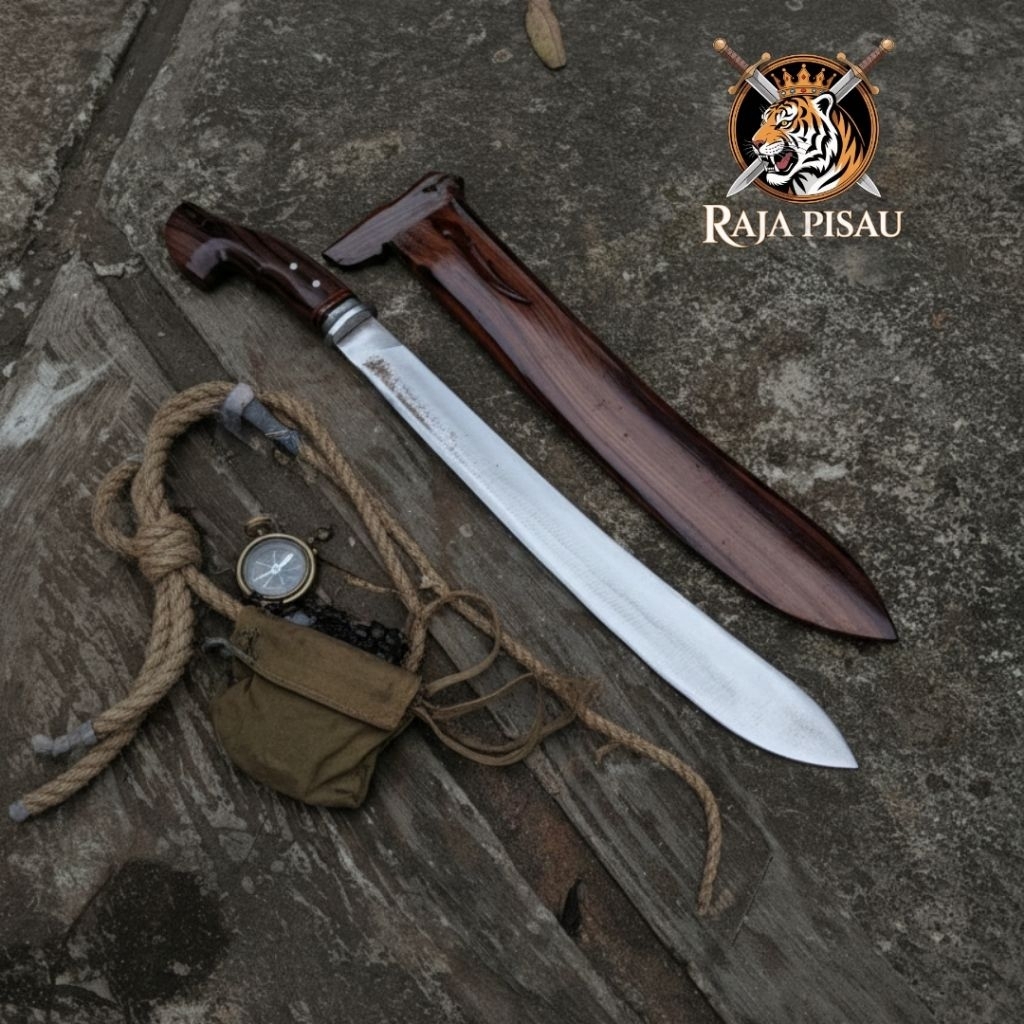 [RAJA PISAU] GOLOK MULTIFUNGSI BULNOSS PANJANG BAJA PER