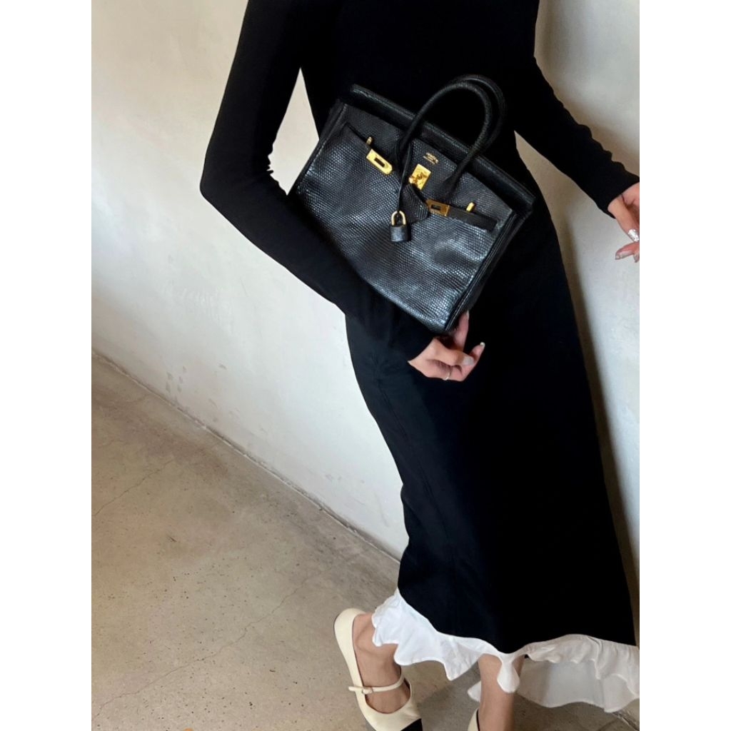 tas pesta hitam mewah