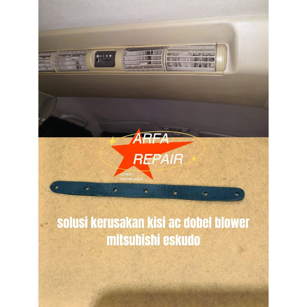 gagang /pengait kisi ac doble blower mitsubishi kuda grandia 2 pcs