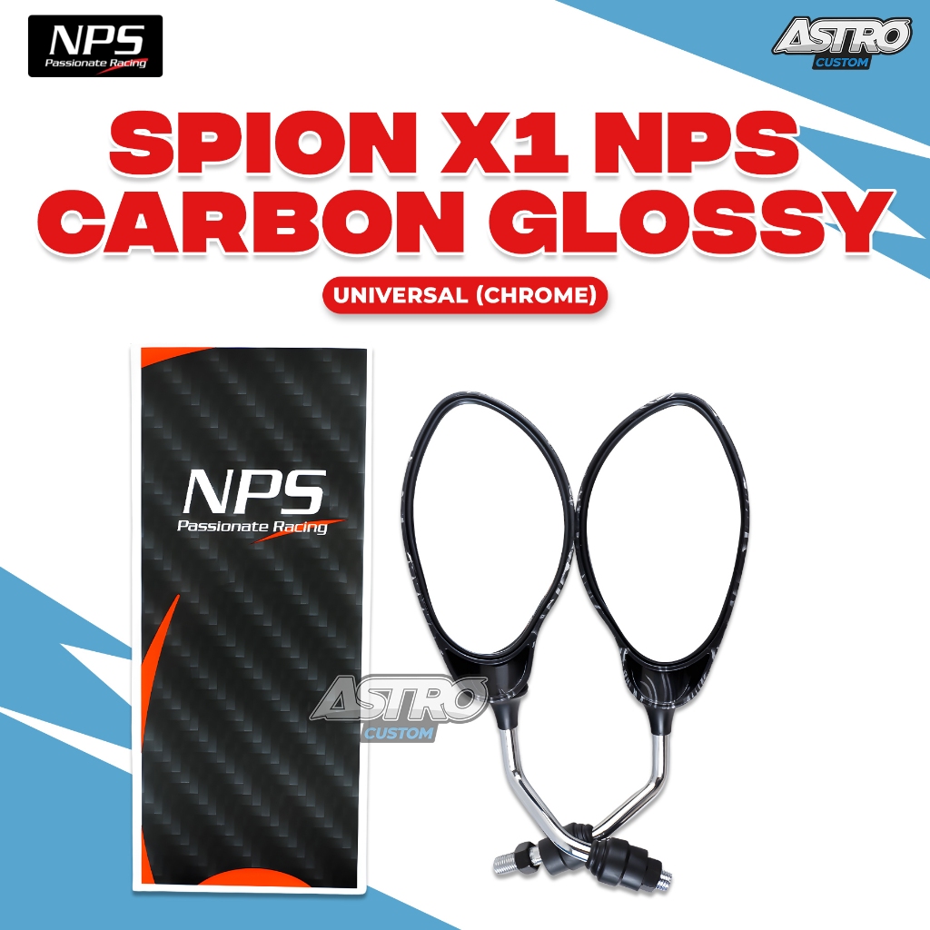 Spion X1 Carbon Nmax Aerox Lexi Mio125Z F1ZR RX KING Vario 125 150 PCX 160 BeaT Fi Scoopy Sepion NPS