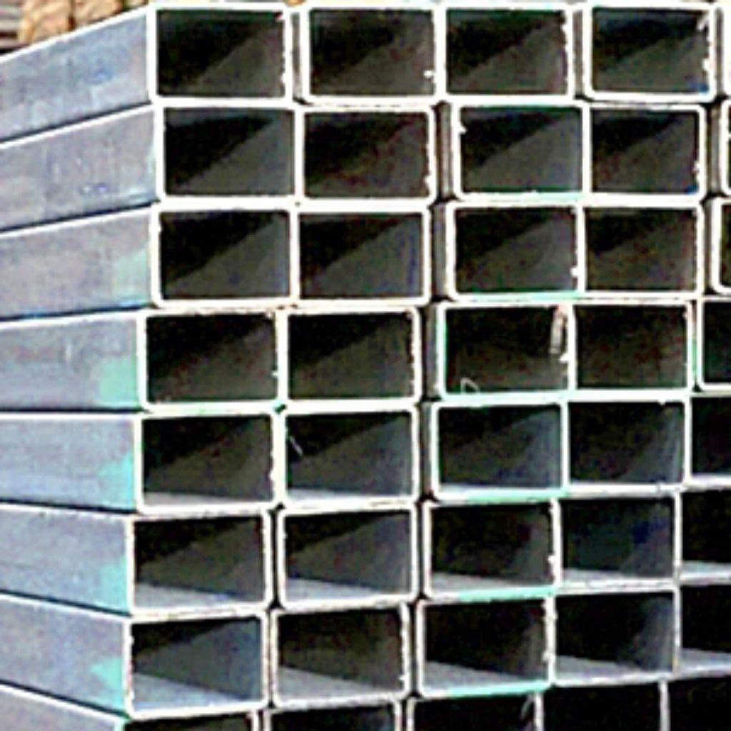 Hollow galvanis 40 x 60 x 2,3 x 6 ( 40 mm x 60  mm x 2 mm x 6 mtr / KF ) | Besi hollow galvanis | St