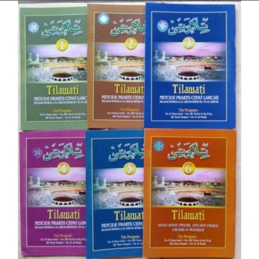 Tilawati JILID 1 sampai 6 Original siap kirim