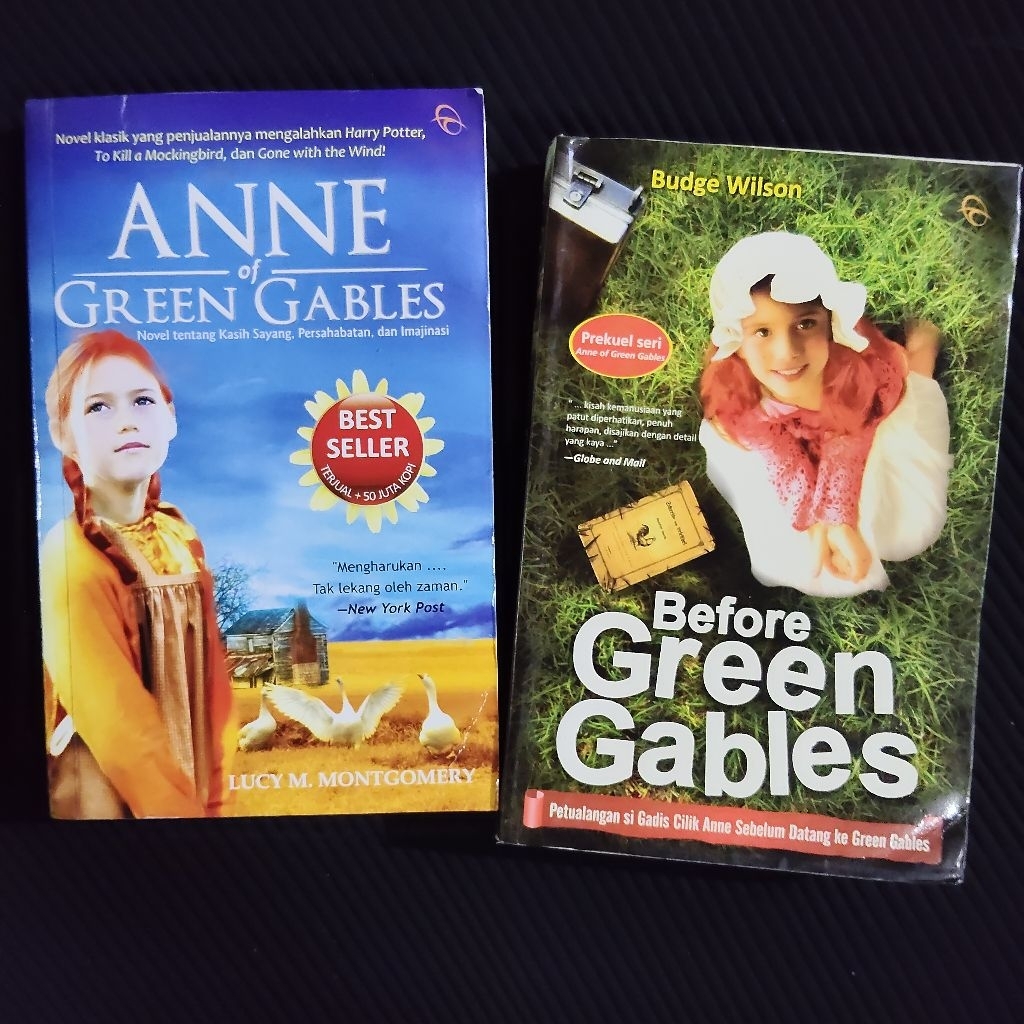 Buku Original • Before Green Gables & Anne Of Green Gables - Edisi Indo / BUDGE WILSON & LUCY M. MON