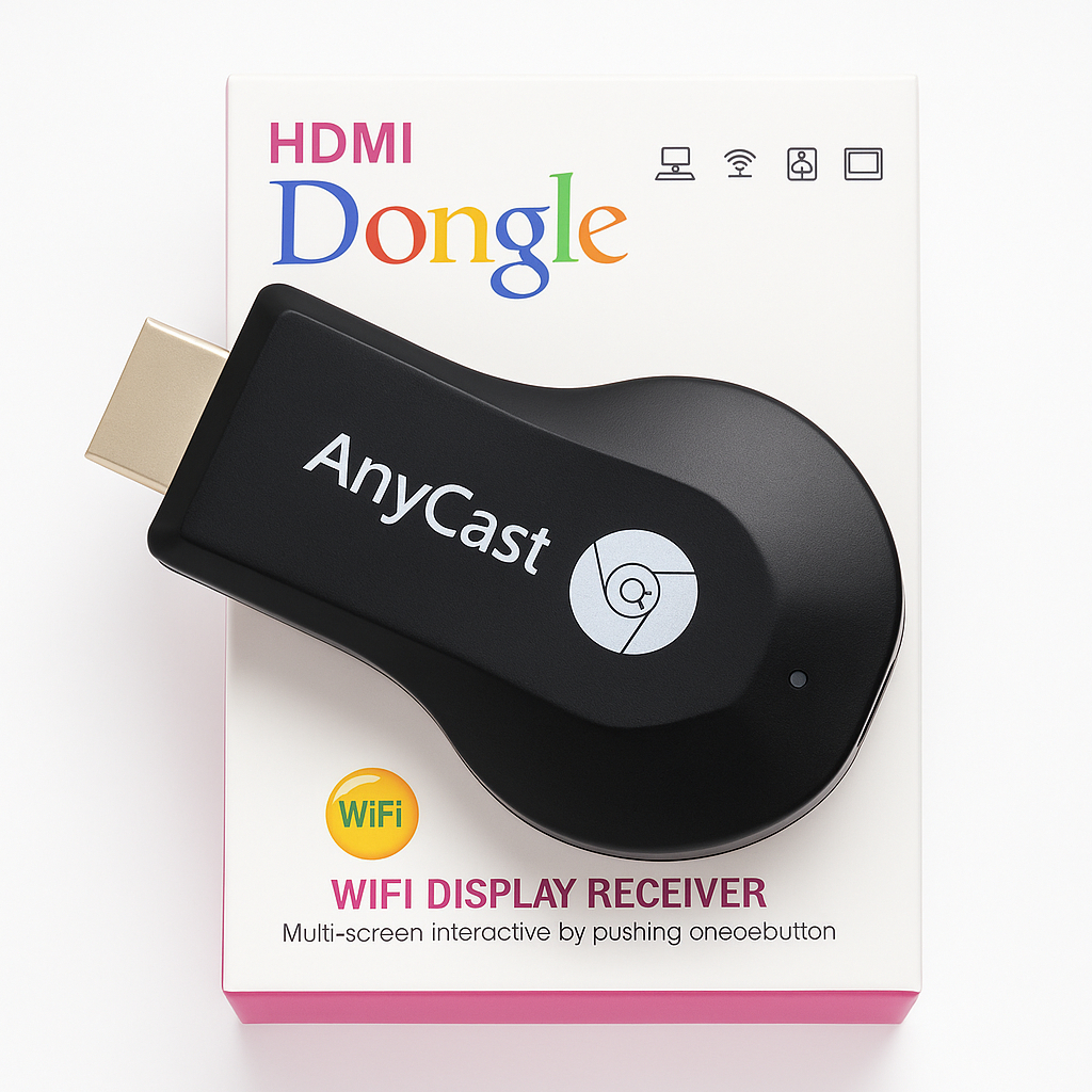 Anycast Dongle TV HDMI Wifi Display Receiver TV Penghubung Smartphone ke TV Einstein-Store